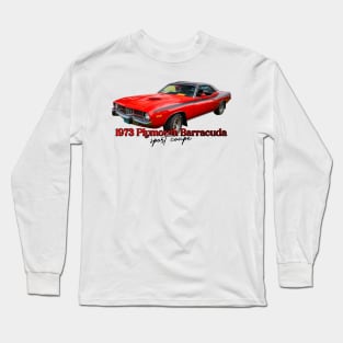 1973 Plymouth Barracuda  Sport Coupe Long Sleeve T-Shirt